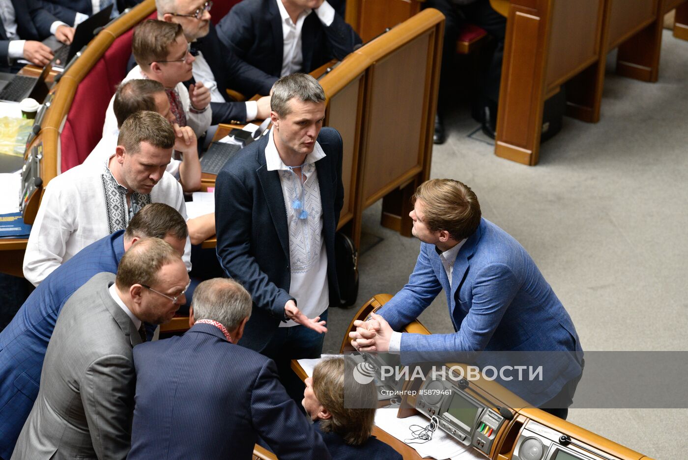 Заседание Верховной рады Украины