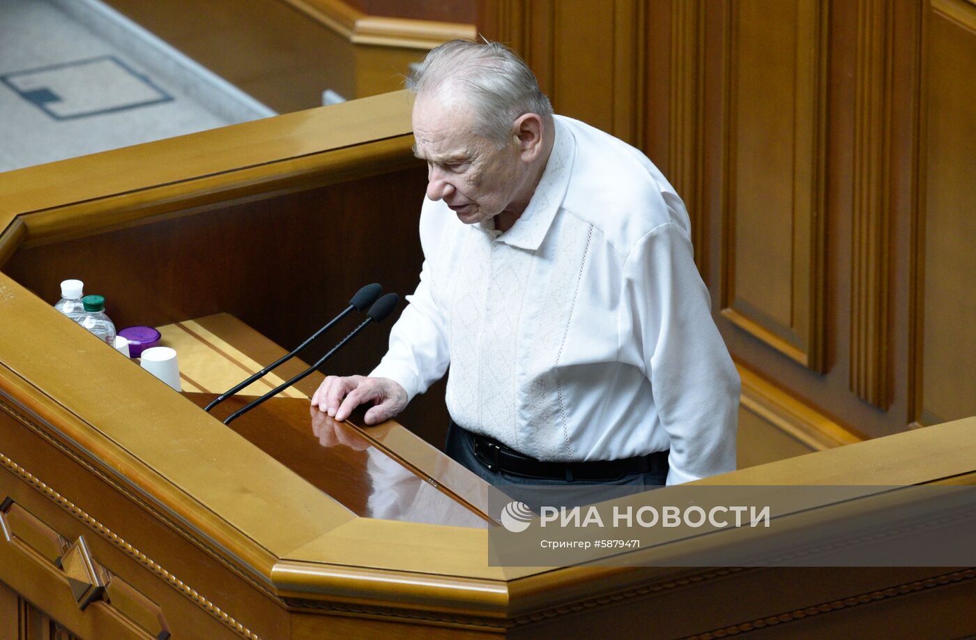 Заседание Верховной рады Украины