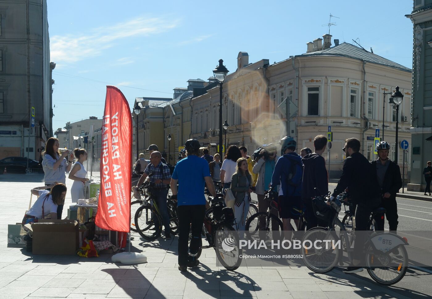 Акция "На работу на велосипеде" 