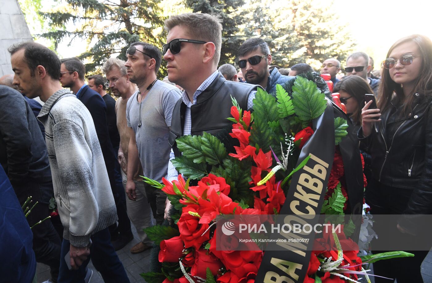 Прощание с журналистом Сергеем Доренко