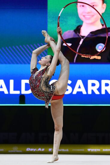 Художественная гимнастика. Чемпионат Европы. Первый день