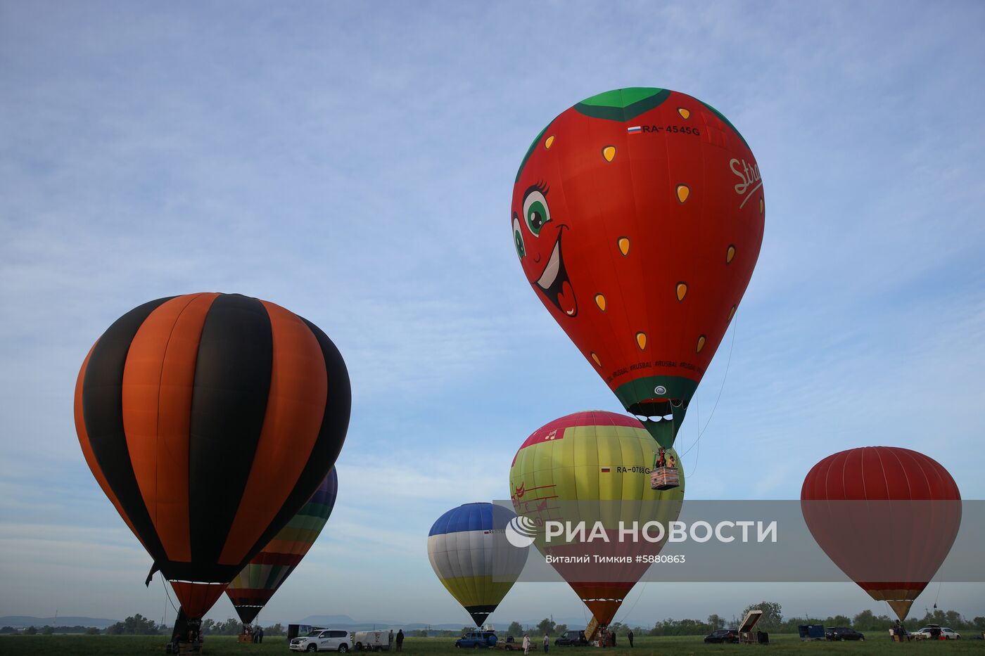 Фестиваль воздухоплавания "Небесная ривьера" 