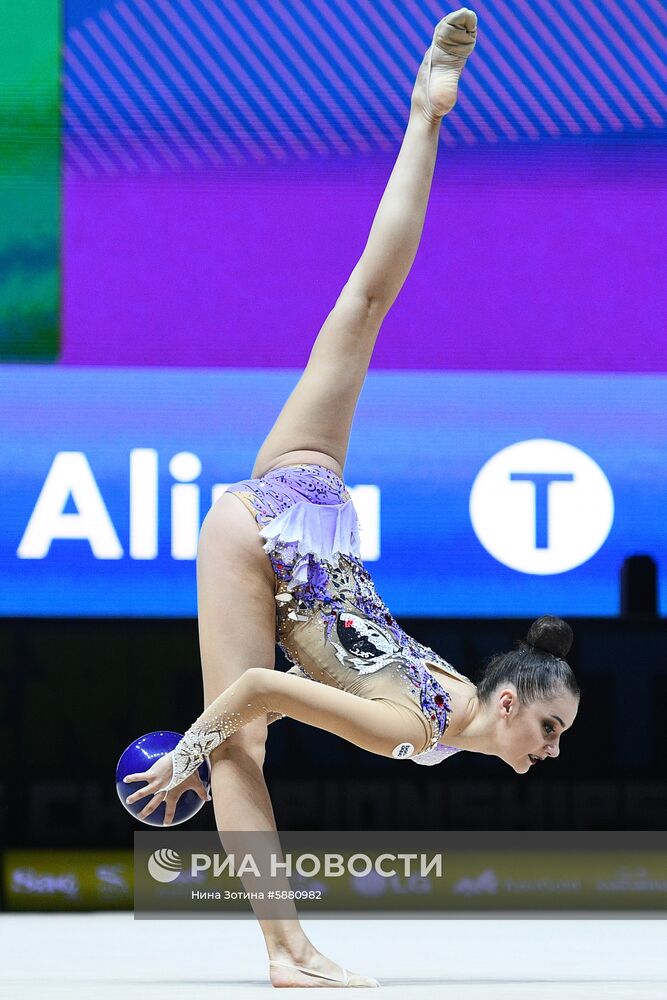 Художественная гимнастика. Чемпионат Европы. Первый день