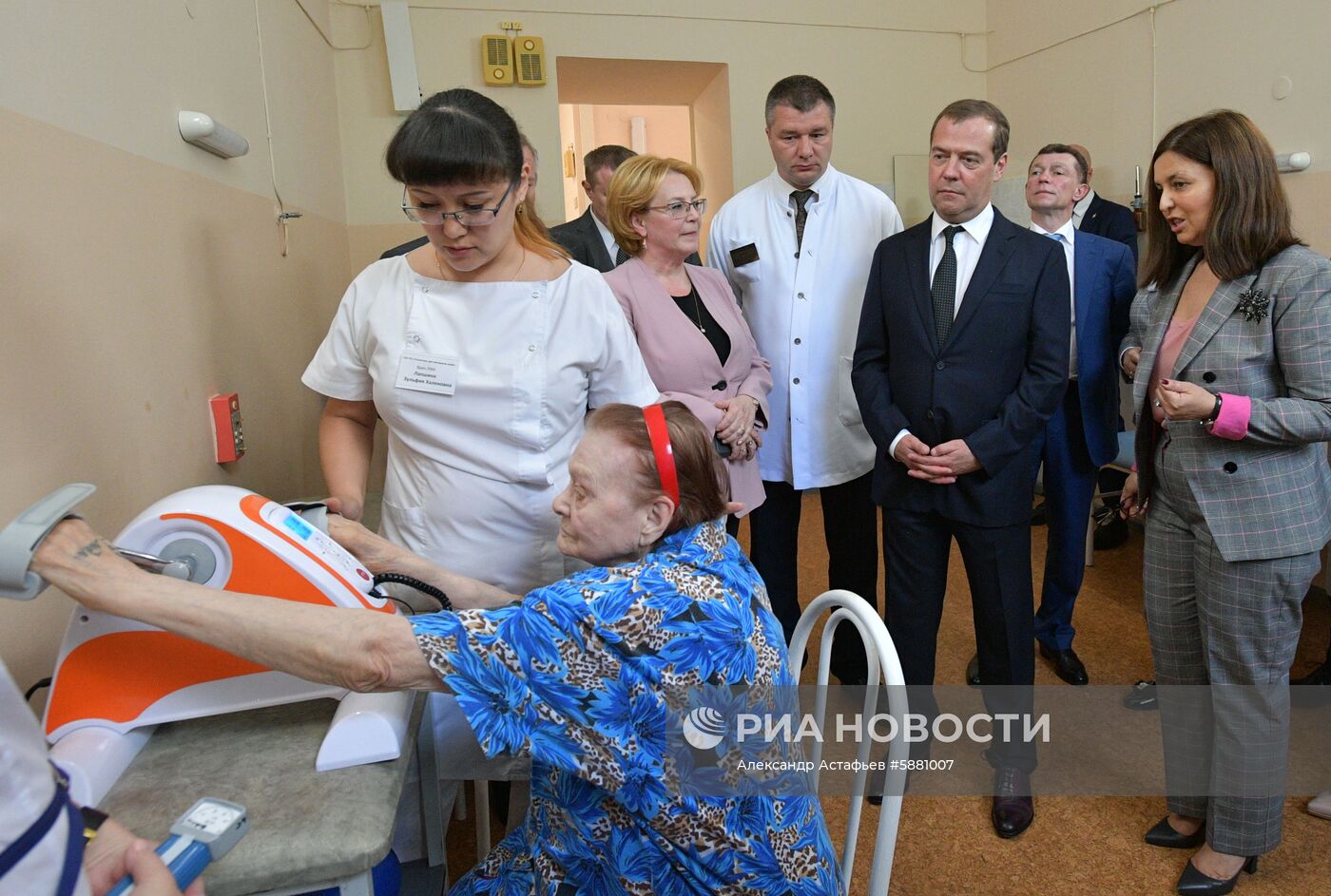 Рабочая поездка премьер-министра РФ Д. Медведева в Ростовскую область 