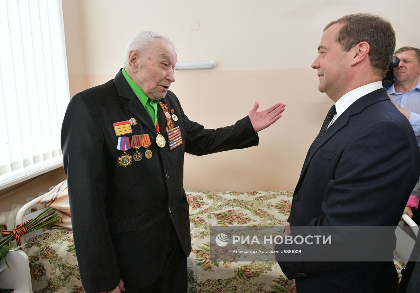 Рабочая поездка премьер-министра РФ Д. Медведева в Ростовскую область 