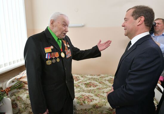 Рабочая поездка премьер-министра РФ Д. Медведева в Ростовскую область 