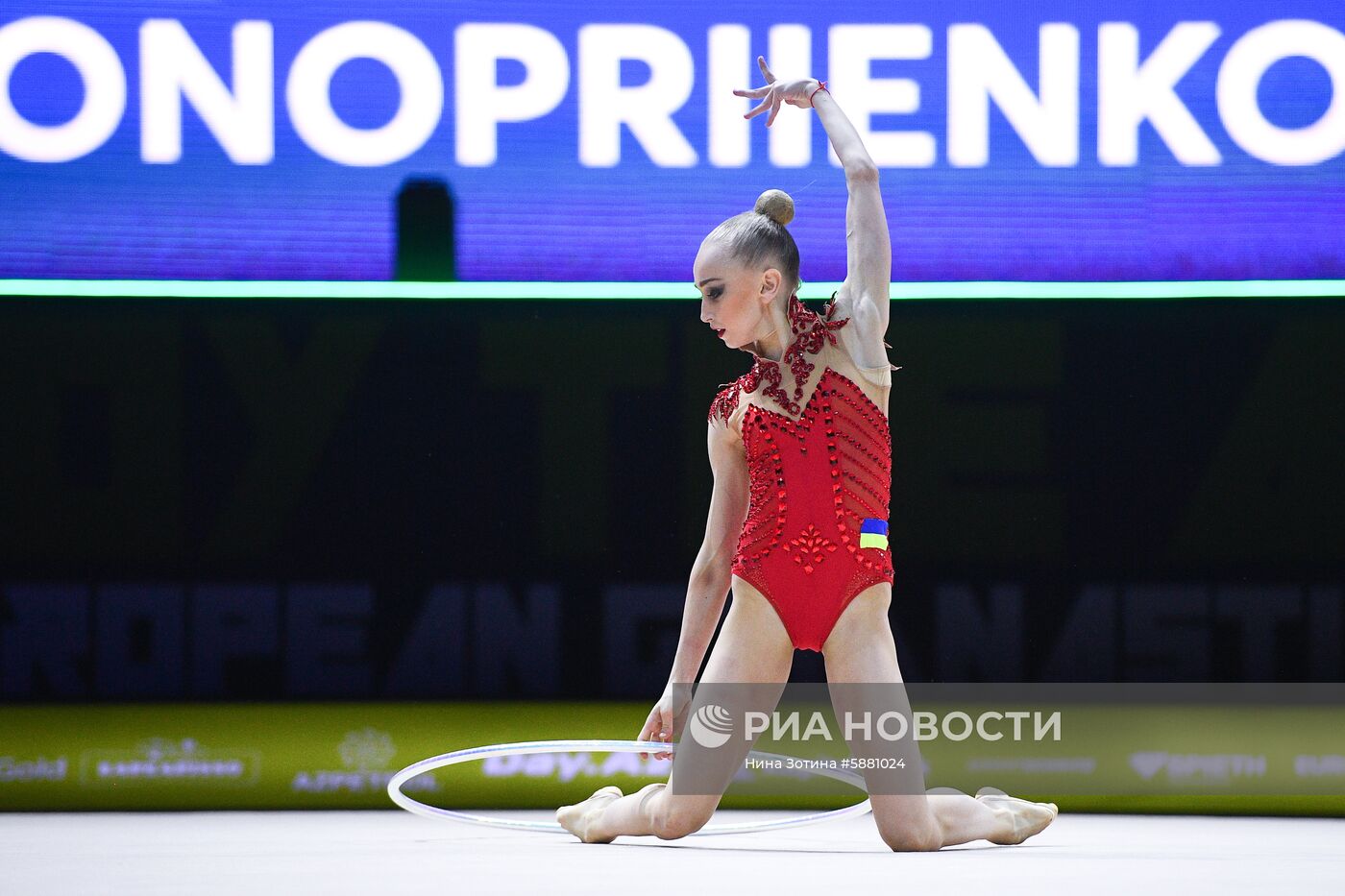Художественная гимнастика. Чемпионат Европы. Первый день