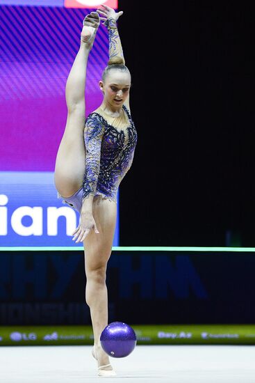 Художественная гимнастика. Чемпионат Европы. Первый день