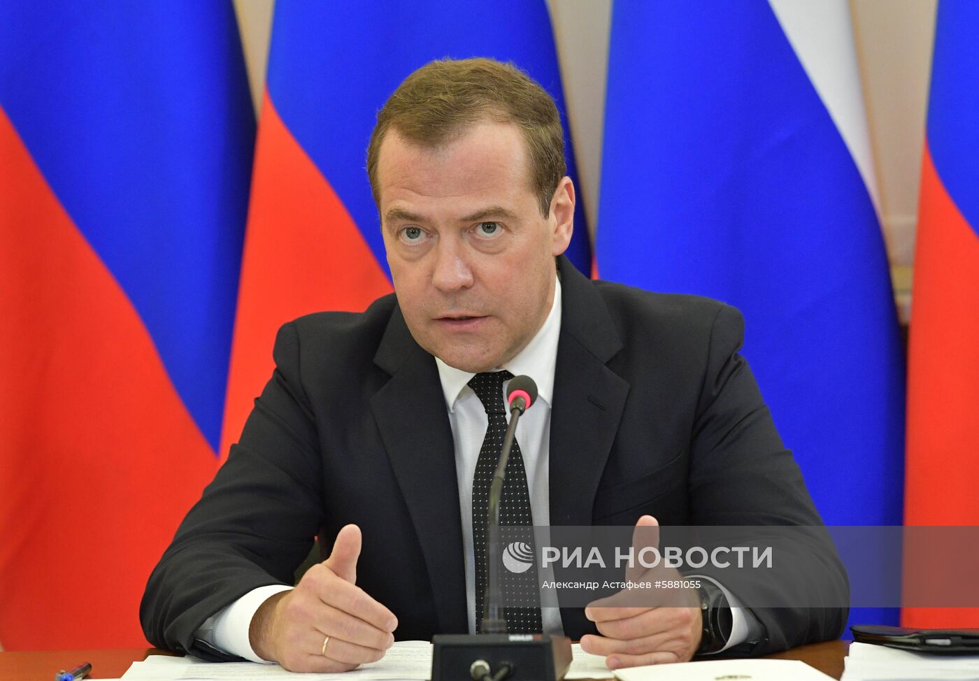 Рабочая поездка премьер-министра РФ Д. Медведева в Ростовскую область