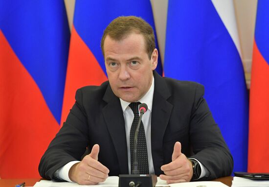 Рабочая поездка премьер-министра РФ Д. Медведева в Ростовскую область 