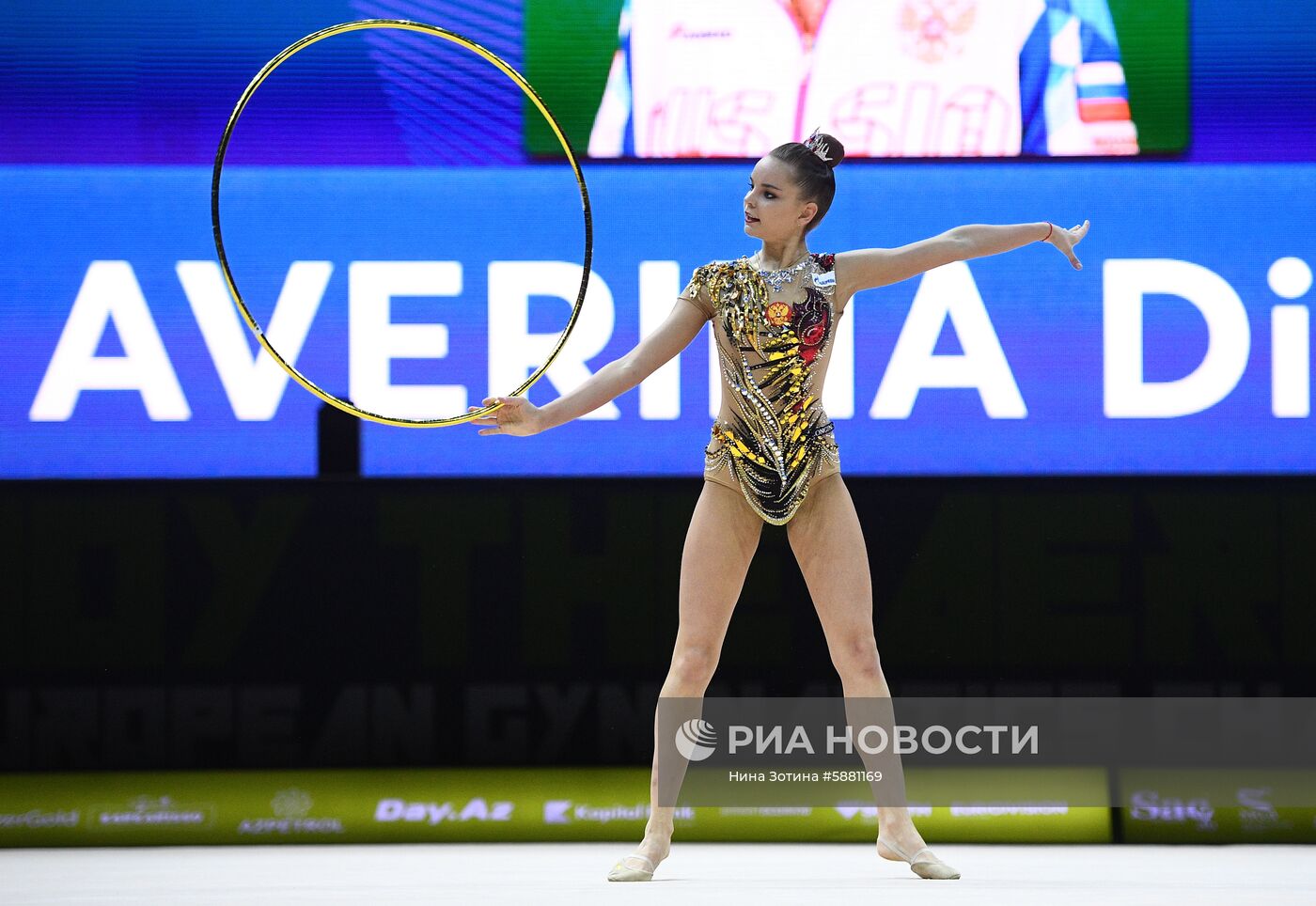 Художественная гимнастика. Чемпионат Европы. Первый день