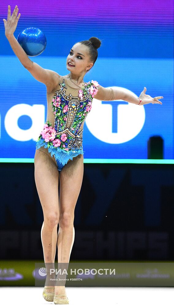 Художественная гимнастика. Чемпионат Европы. Первый день