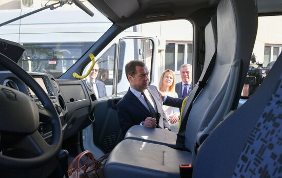 Рабочая поездка премьер-министра РФ Д. Медведева в Ростовскую область 