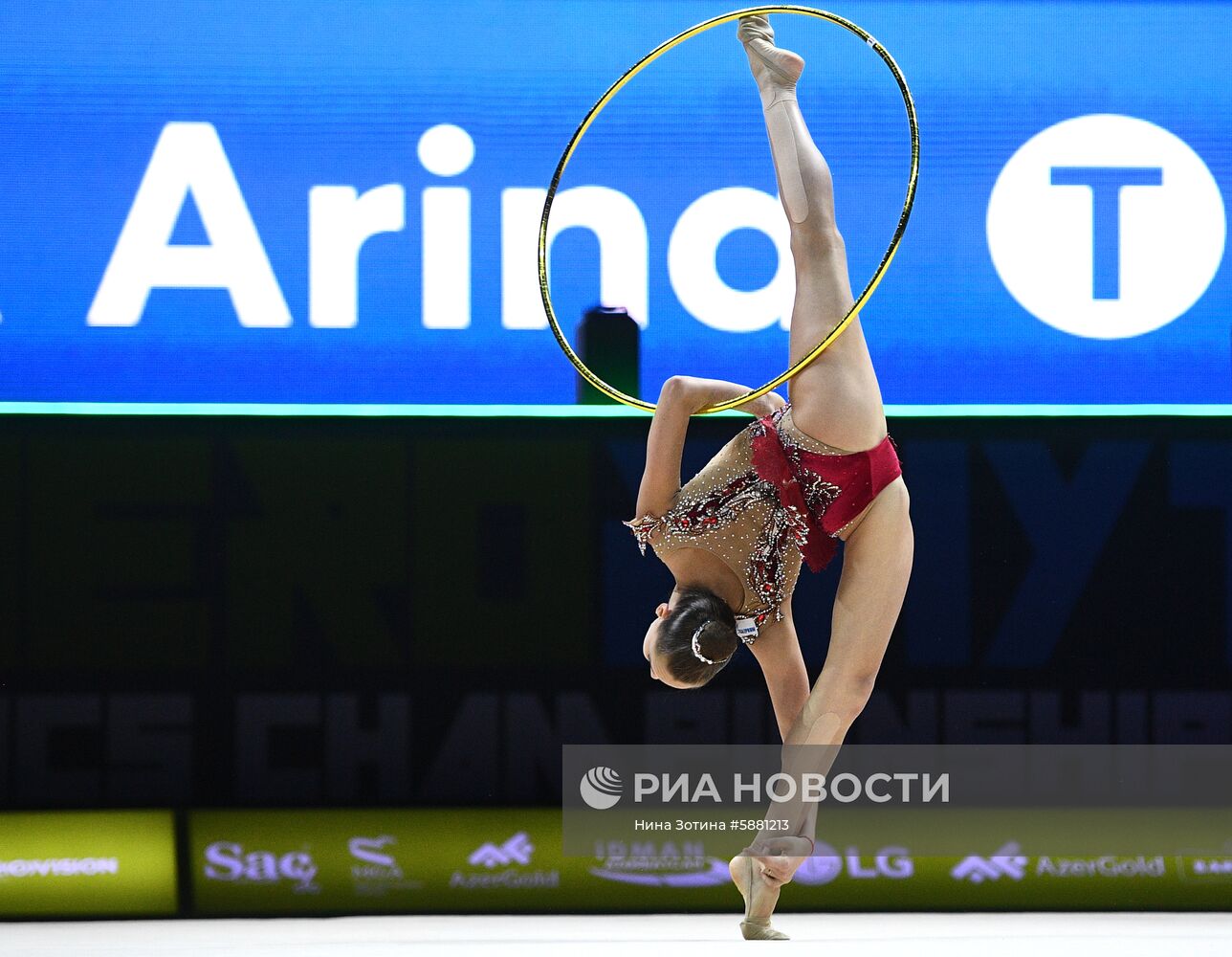 Художественная гимнастика. Чемпионат Европы. Первый день