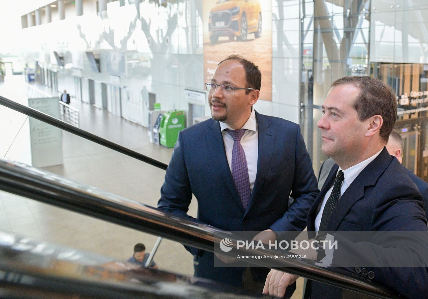 Рабочая поездка премьер-министра РФ Д. Медведева в Ростовскую область