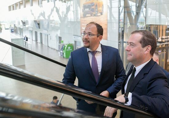 Рабочая поездка премьер-министра РФ Д. Медведева в Ростовскую область 