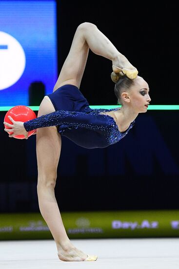 Художественная гимнастика. Чемпионат Европы. Первый день