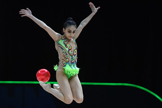 Художественная гимнастика. Чемпионат Европы. Первый день