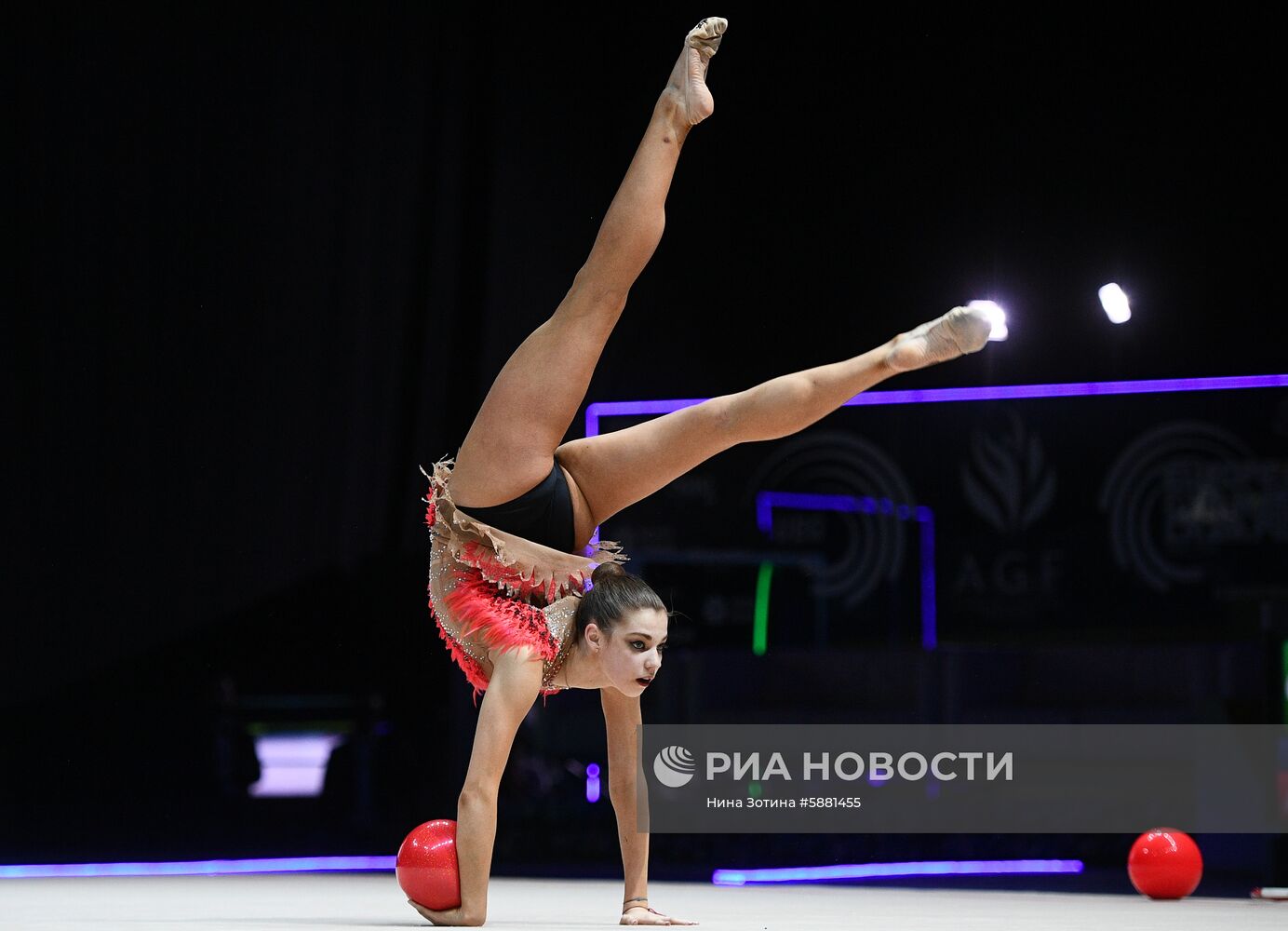 Художественная гимнастика. Чемпионат Европы. Первый день