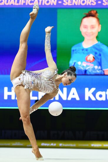 Художественная гимнастика. Чемпионат Европы. Первый день