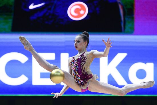 Художественная гимнастика. Чемпионат Европы. Первый день