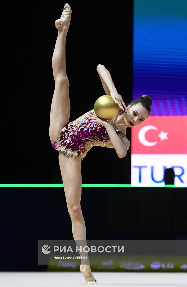 Художественная гимнастика. Чемпионат Европы. Первый день