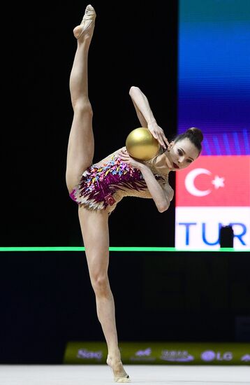 Художественная гимнастика. Чемпионат Европы. Первый день