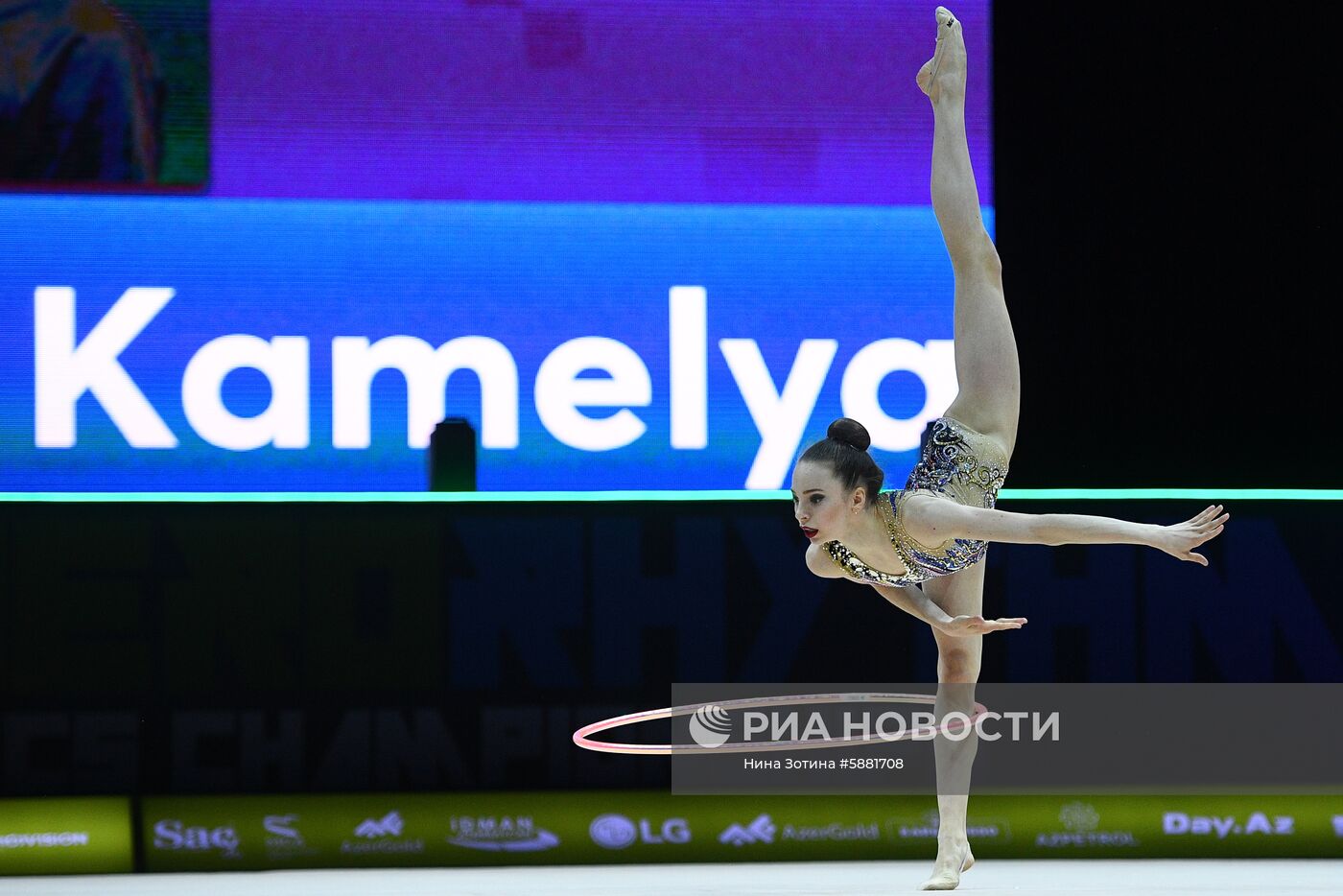 Художественная гимнастика. Чемпионат Европы. Первый день