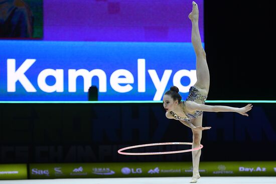 Художественная гимнастика. Чемпионат Европы. Первый день