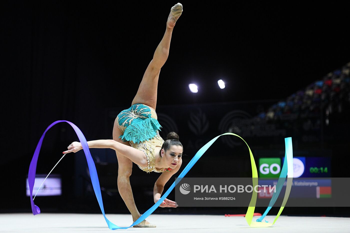 Художественная гимнастика. Чемпионат Европы. Второй день