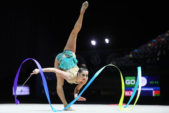 Художественная гимнастика. Чемпионат Европы. Второй день