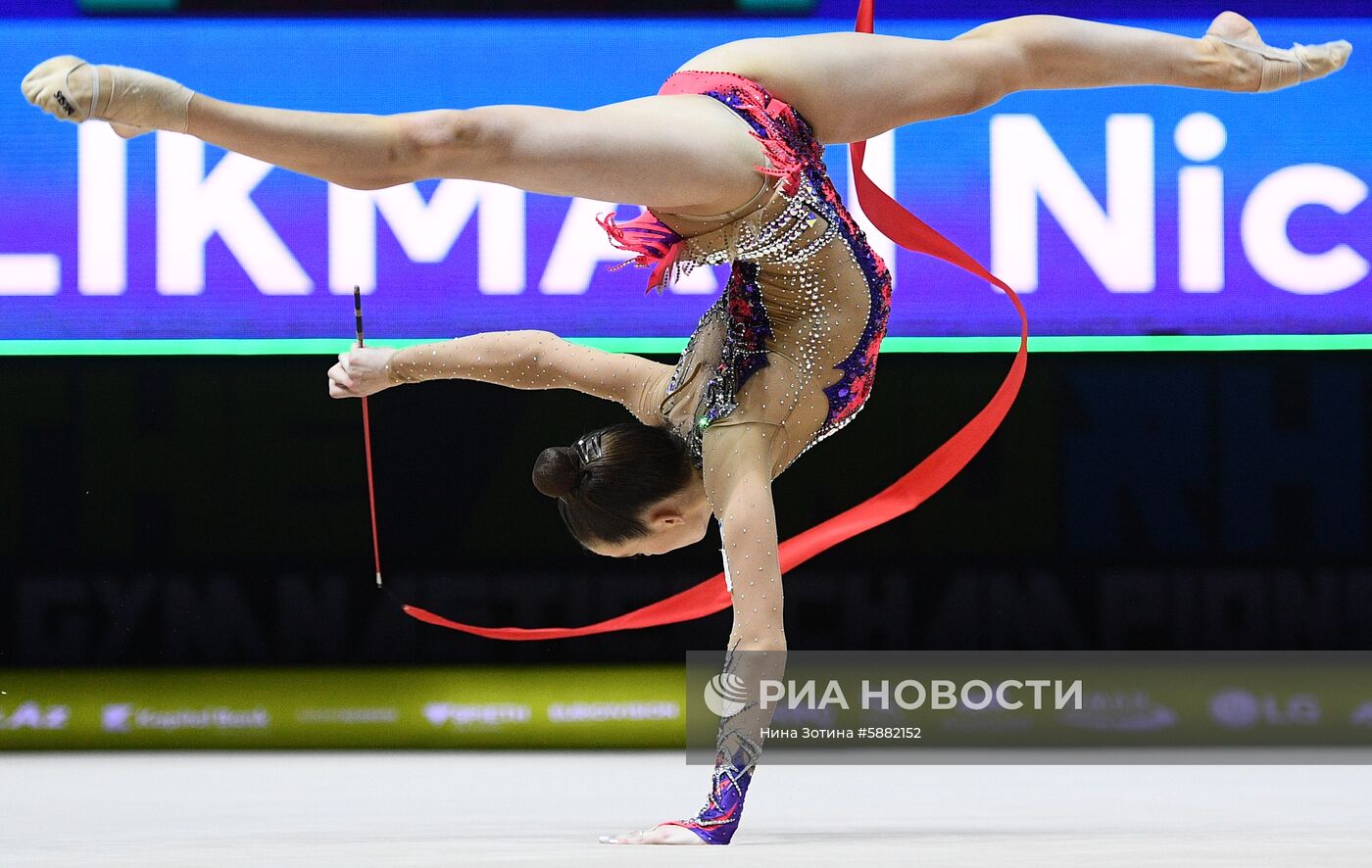 Художественная гимнастика. Чемпионат Европы. Второй день