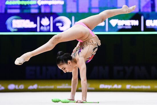 Художественная гимнастика. Чемпионат Европы. Второй день