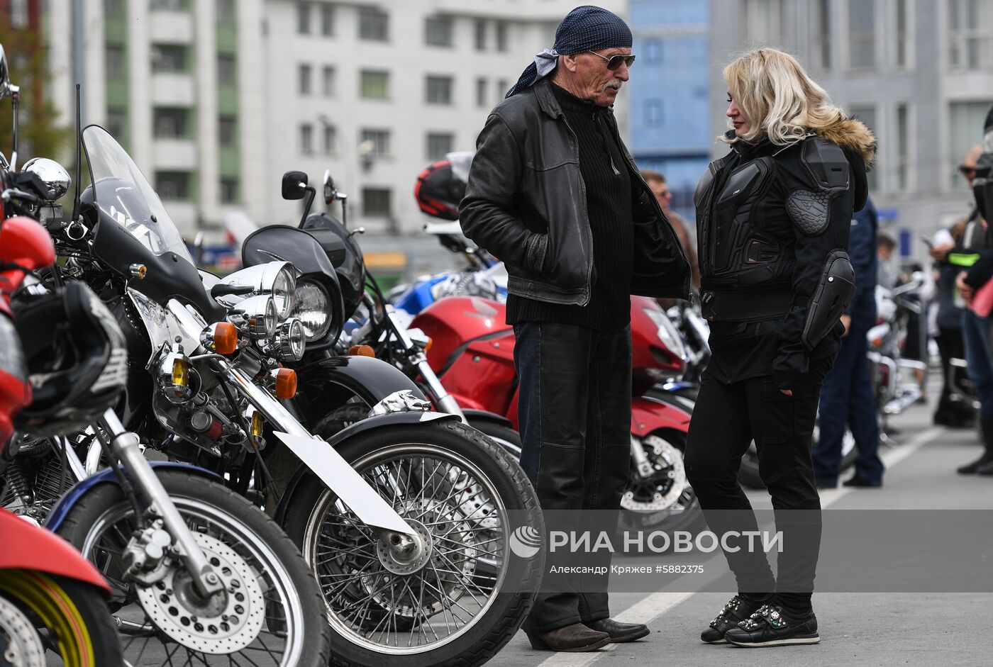Открытие мотосезона в Новосибирске