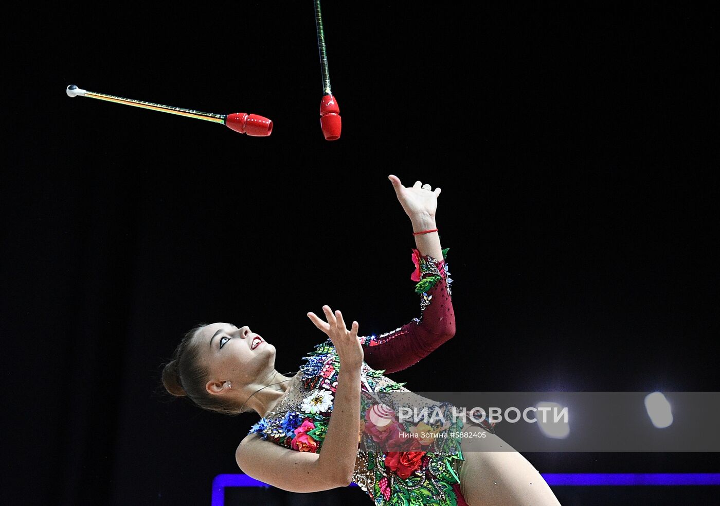 Художественная гимнастика. Чемпионат Европы. Второй день