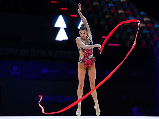 Художественная гимнастика. Чемпионат Европы. Второй день