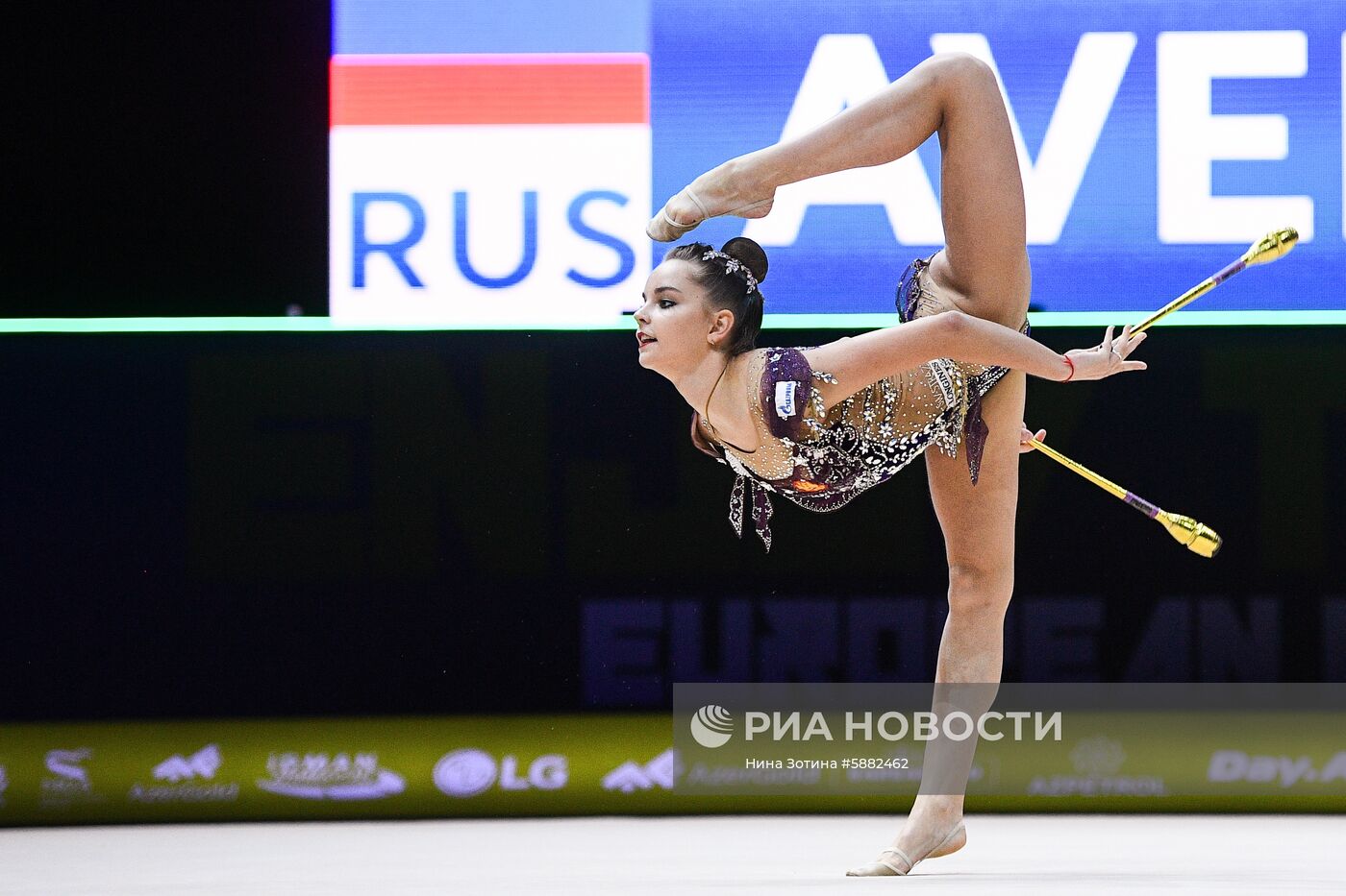 Художественная гимнастика. Чемпионат Европы. Второй день