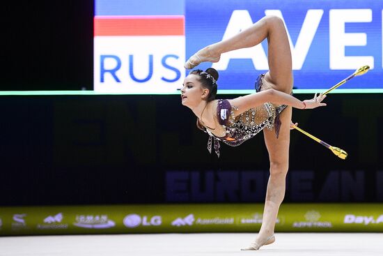 Художественная гимнастика. Чемпионат Европы. Второй день