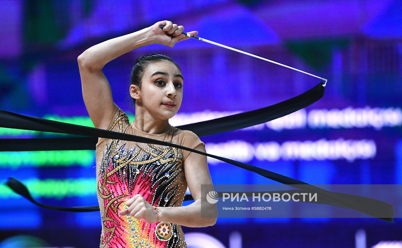 Художественная гимнастика. Чемпионат Европы. Второй день