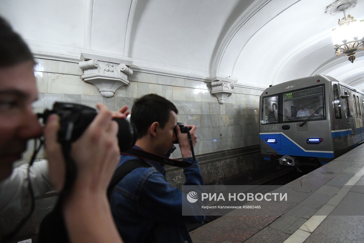 Парад поездов Московского метро