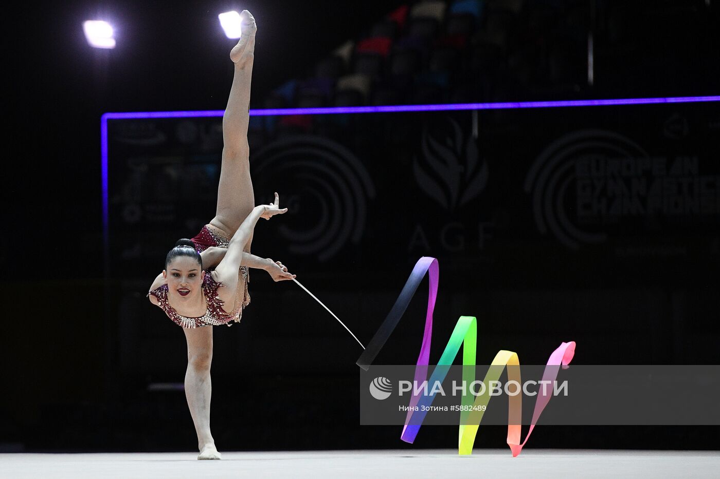 Художественная гимнастика. Чемпионат Европы. Второй день