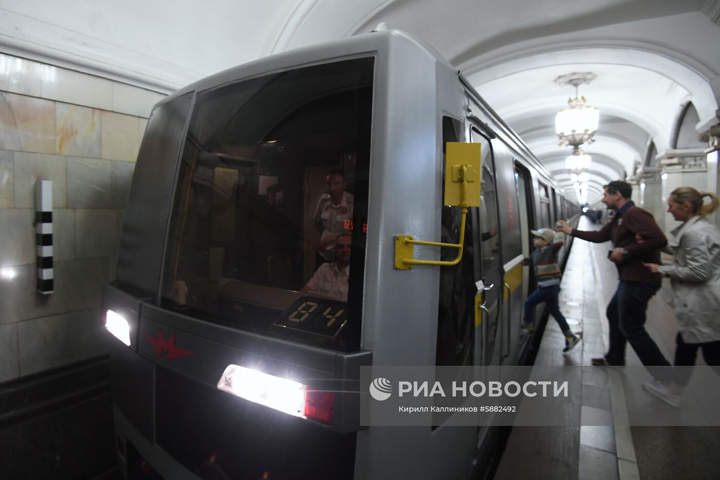 Парад поездов Московского метро