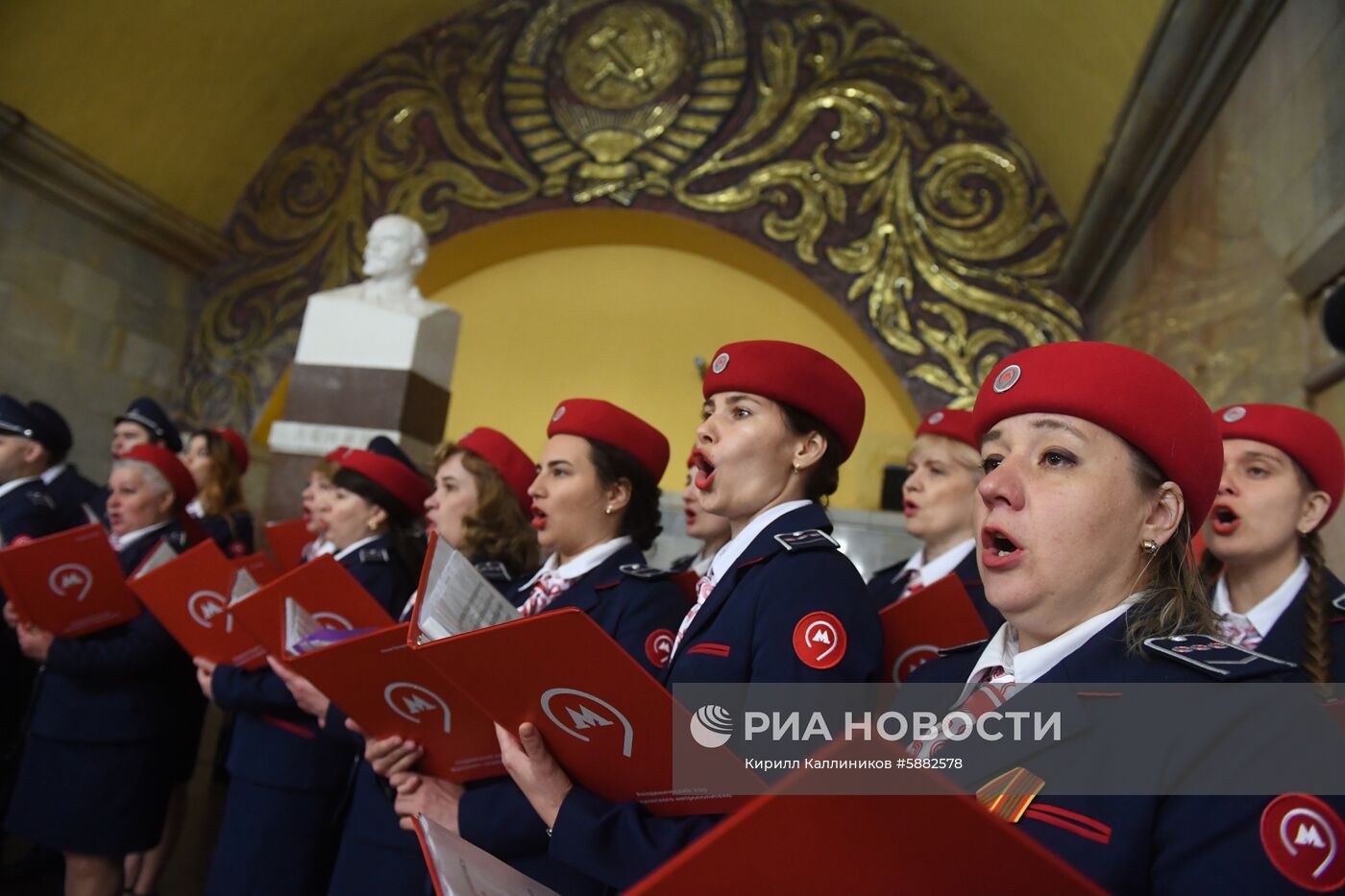 Парад поездов Московского метро