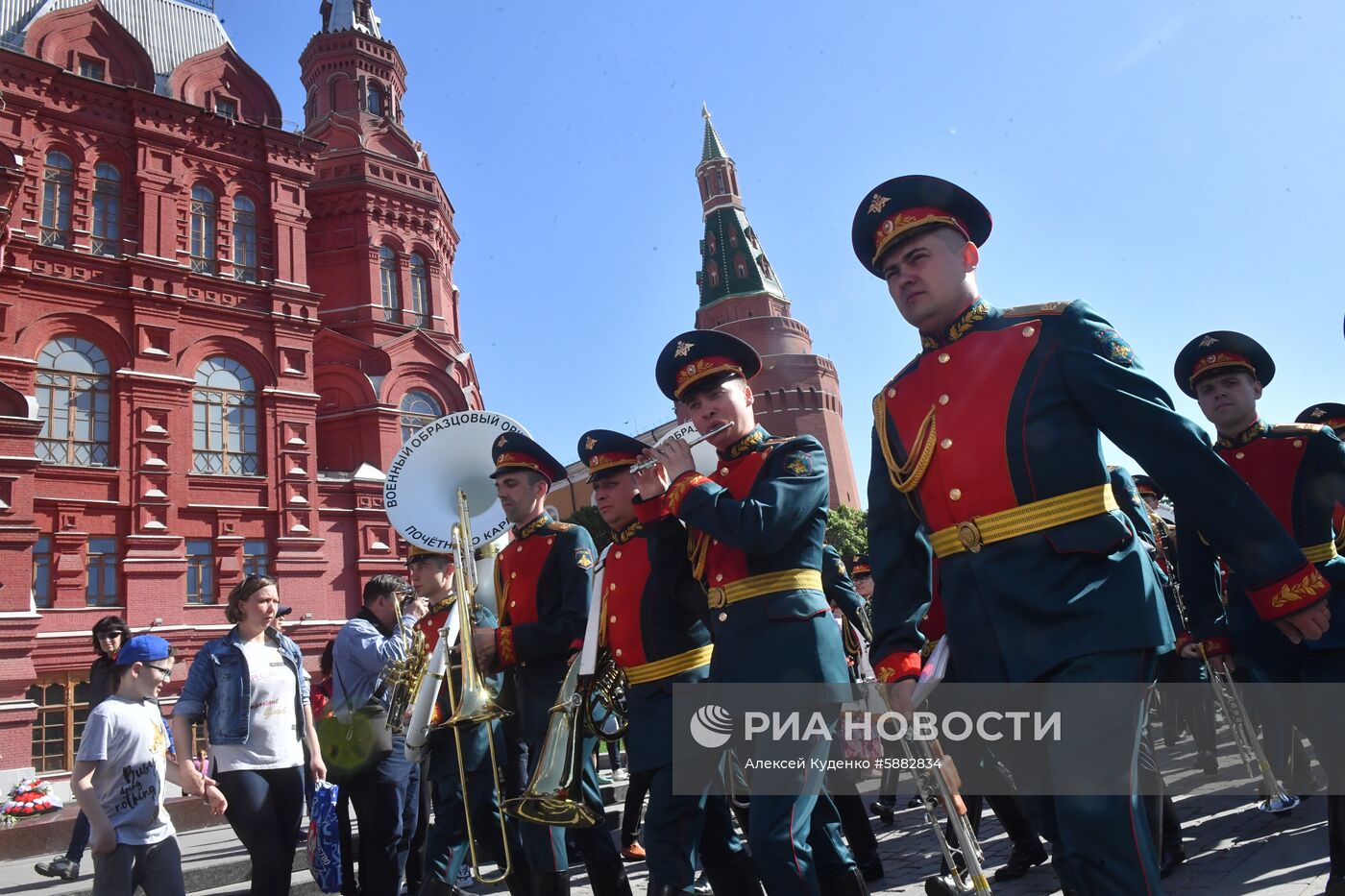 Открытие программы «Военные оркестры в парках»