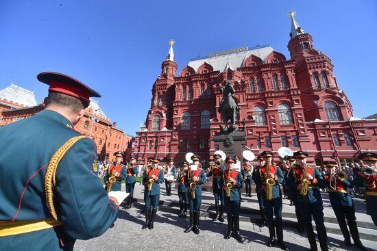 Открытие программы «Военные оркестры в парках»