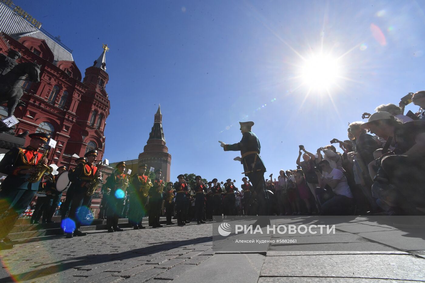 Открытие программы «Военные оркестры в парках»