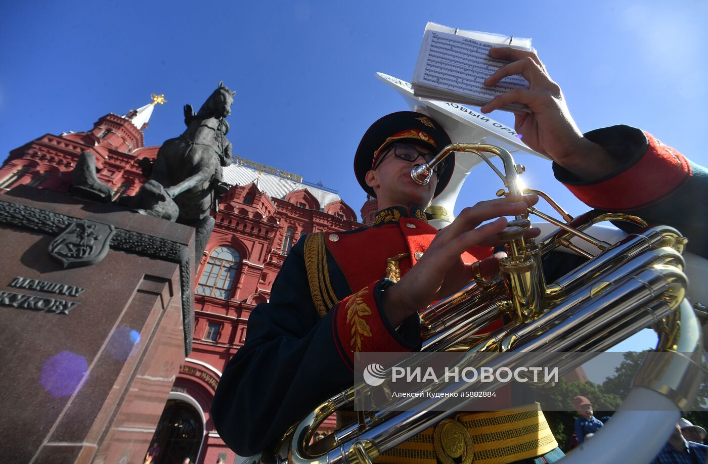 Открытие программы «Военные оркестры в парках»