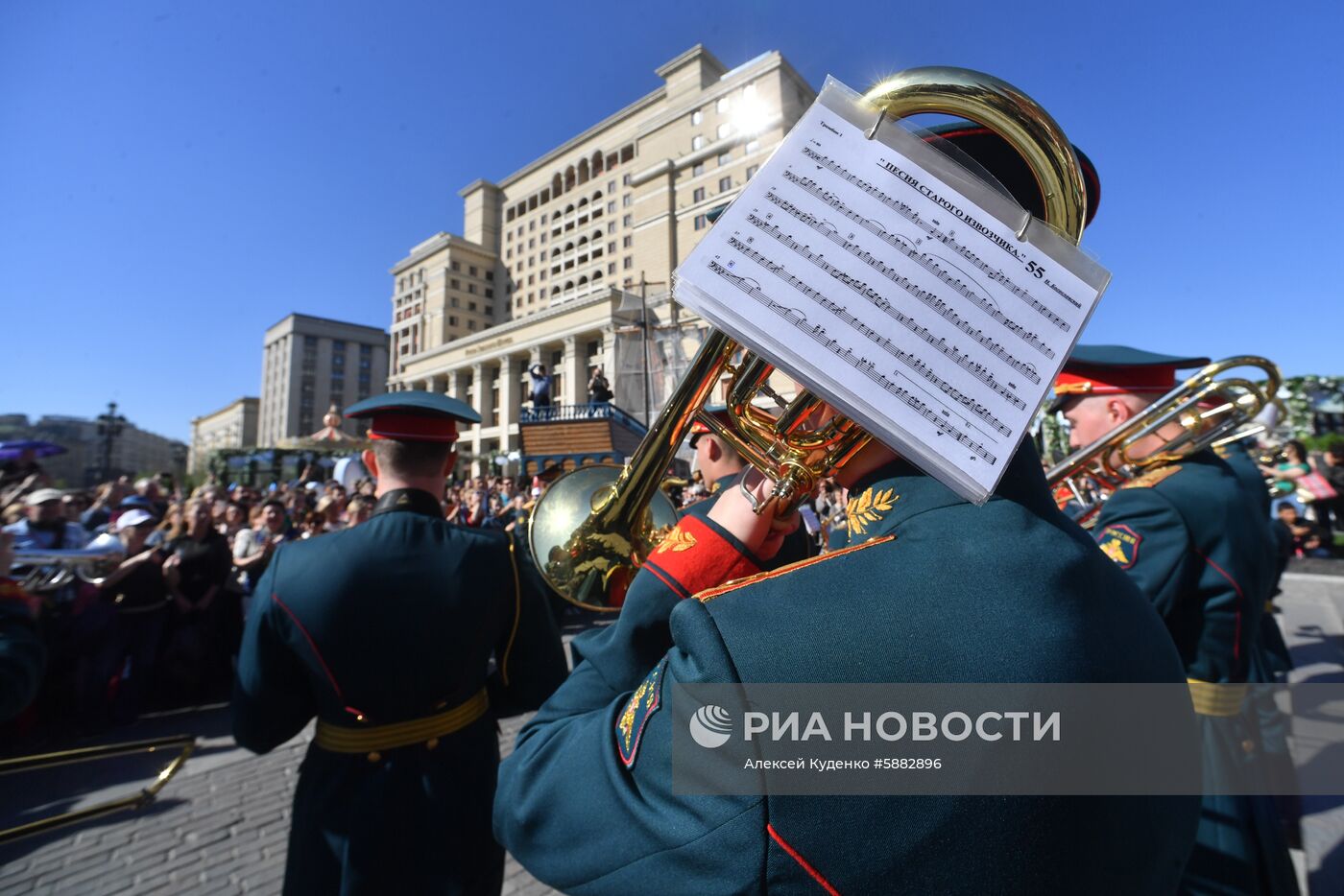 Открытие программы «Военные оркестры в парках»