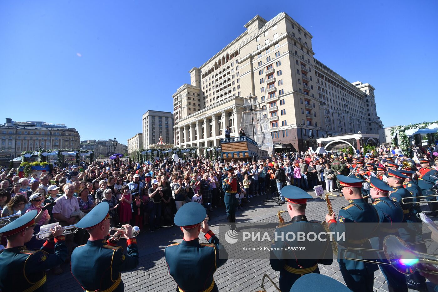 Открытие программы «Военные оркестры в парках»