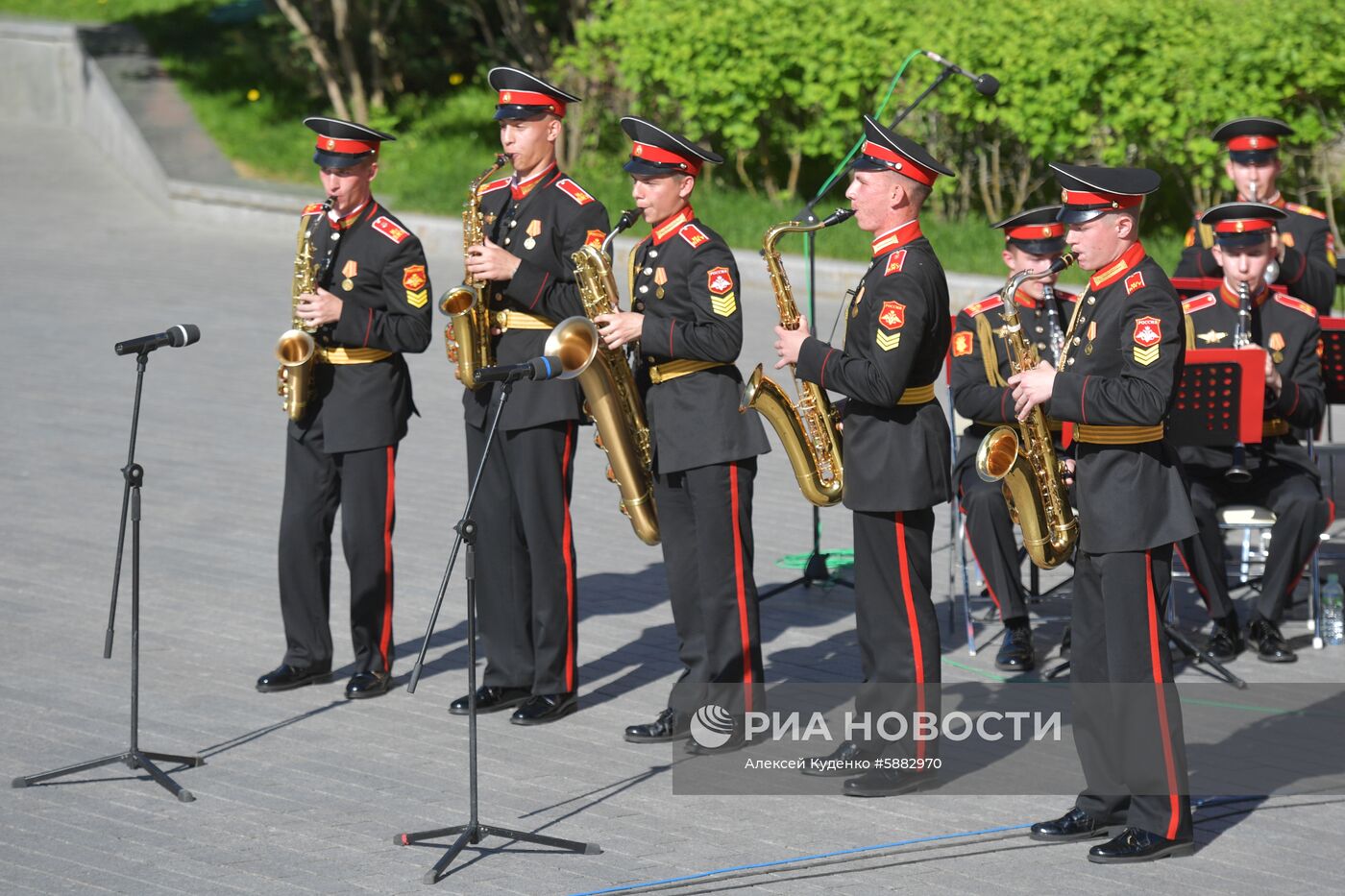 Открытие программы «Военные оркестры в парках»